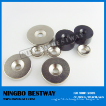 N30ah 4mm Senker-Loch-Magnet